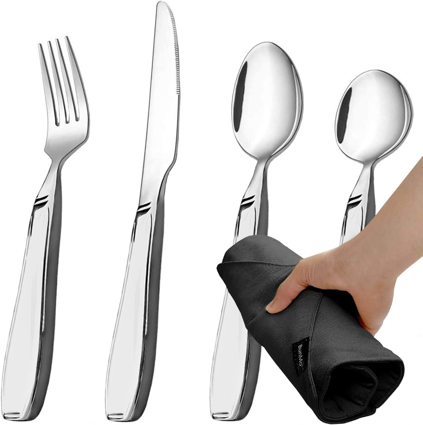 BunMo Weighted Utensils for Tremors and Parkinsons Patients