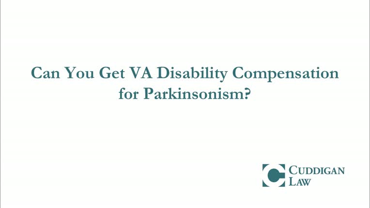 Can You Get VA Disability Compensation for Parkinsonism ...