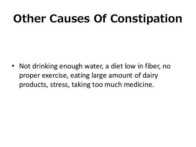 Causes Of Constipation And Its Treatment In Parkinsons