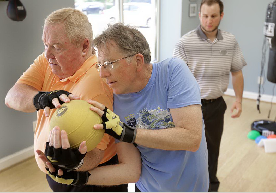 Peninsula physical therapist uses boxing to treat Parkinson