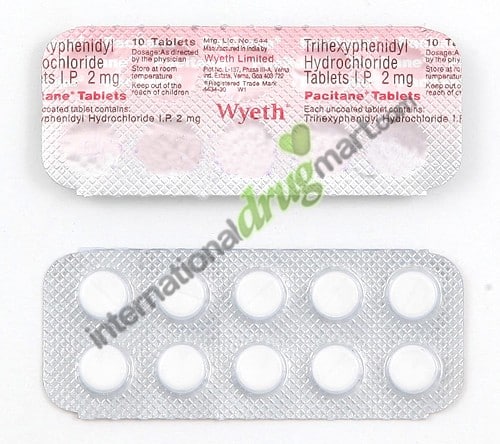 Trihexyphenidyl 2mg for Parkinson